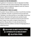 One brand Nutrition Glutamine 100% PURE Powder Vegan (500g) 1.1lb | Unflavoured L-Glutamine | 100 Servings