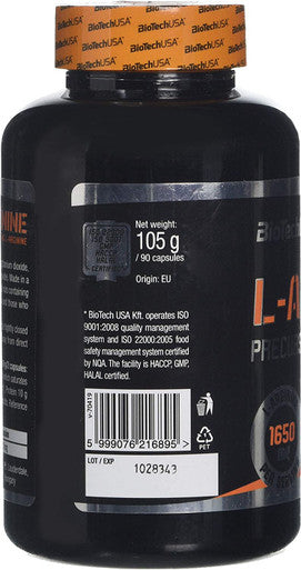 Biotech USA L-Arginine 90 Caps