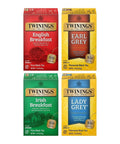 Twinings Lemon & Ginger, Caffeine-Free Herbal Tea Bags, 100 CT Box (1 Pack) | Spicy & Tangy, Ginger, Lemon Peel, Lemongrass, Blackberry Leaves, Soothe Digestion, 100 Foil Lined Individually Wrapped Bags