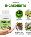 Naturalslim, Constipation Relief, Stool Softeners Constipend, Colon Cleanser For Women & Men With Magnesium Citrate, Aspartate & Olive Extract, 120 Vegetable Capsules