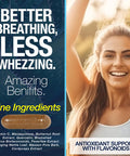 Saint Mingiano Lung Cleanse Detox, 60 Day Cleanse - Supports Lung Health Within Bronchial & Respiratory Systems - Quit & Stop Smoking Aids - Herbal Detox For Lungs