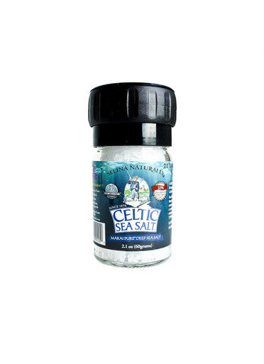 Celtic Sea Salt Makai Pure Deep Sea Salt Mini Grinder 2.1 Ounce