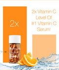 Neutrogena Rapid Tone Repair 20% Vitamin C Face Serum Capsules Daily Facial Serum with Vitamin C to Help Brighten Skin Tone & Reduce Look of Dark Spots 7 ct