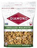 Diamond of California Shelled Walnut Halves and Pieces, Pre-Shelled Raw Walnuts for Baking, Snacking and Salads, 32 oz.