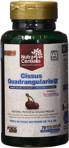 NutraCentials Cissus Quadrangularis NX, 70 Count