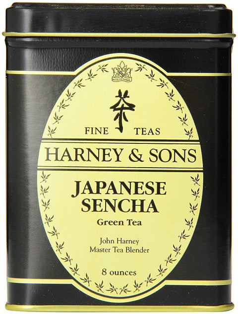 Harney & Sons Herbal Hot Cinnamon Spice Rooibos Tea Tin, 4 oz | Caffeine-free rooibos with cinnamon, orange peel, and cloves. No sugar added.