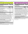Garden Of Life Calcium Supplement - Vitamin Code Grow Bone Made With Whole Foods Strontium Magnesium K2 Mk7 Vitamin D3 & C Plus Probiotics For Gut Health 30 Day Supply