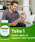 Centrum Adult Multivitamin/Multimineral Supplement with Antioxidants Zinc Vitamin D3 and B Vitamins Gluten Free NonGMO Ingredients 200 Count