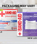 Band-Aid Brand Cushion Care Non-Stick Gauze Pads, Individually-Wrapped, Large, 4 In X 4 In, 10 Ct