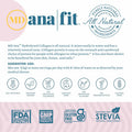 MD Ana Fit - Grass-Fed Hydrolyzed Collagen Peptides Powder, Non-Gmo Dairy, Hormone Free & Gluten Free, Pasture Raised, Unflavored, 30 Stick Packs (360G)