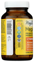 MegaFood Megaflora Probiotic + Prebiotics + Turmeric - Probiotics For Women & Men - Probiotics For Digestive Health - 50 Billion Cfus - 14 Strains - Vegan - Non-Gmo - 60 Caps (30 Servings)