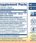ReLife Womens Probiotic 90 Billion CFU d 12 Strains Shelf Stable Gluten Dairy Soy 60 Capsules Ultimate Flora Womens Care 60 Day