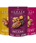 Sahale Snacks Maple Pecans Glazed Mix, 4 oz Pouches (6 Packs) Dry-Roasted, Deluxe Mixed Nuts with Cherries, Apples, Maple, and Cinnamon - Non-GMO, Kosher, and Certified Gluten-Free Snacks