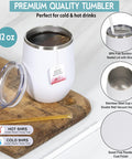 Snack Mall Tea Sets for Tea Lovers - Includes 12 Uniquely Flavored Teas All Natural Honey Straws and Beautiful Double Insulated Tumbler Cup