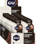 GU Energy Original Sports Nutrition Energy Gel, 24-Count, Espresso Love