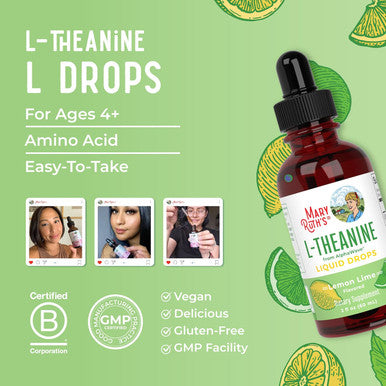 MaryRuth Organics L-Theanine Liquid Drops