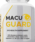 MacuGuard+ Eye Supplement - 120 Capsules - Zeaxanthin, Meso Zeaxanthin, Lutein, Blueberry Extract Plus Vitamins and Minerals - Premium UK Made