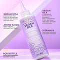 Pacifica Beauty Vegan Silk Instant Gloss Mask for Dry & Damaged Hair, Made with Vitamin B + Amino Acids, Conditioning Treatment, Silicone + Paraben + Cruelty Free, 100% Vegan, Clear, Vanilla, 5 Fl Oz