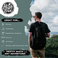 HIGHTREE Black Doob Tube - Smell Proof, Air Tight, Waterproof (4 Pack)