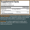 Bronson Calcium 1200 Mg Per Serving Plus Vitamin D3 1000 Iu High Potency Formula, Non-Gmo, 120 Tablets