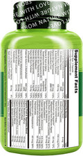 NATURELO One Daily Multivitamin for Men - with Vitamins & Minerals + Organic Whole Foods - Supplement to Boost Energy, General Health - Non-GMO - 60 Capsules | 2 Month Supply