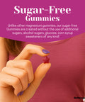 BeMorganic Magnesium Gummies - High Absorption 252.6mg Elemental - Vegan Raspberry Flavor - Gluten-Free - Relaxation Sleep & Muscle Support - 60 Chewable Gummies