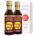 San-J - Spice of Life Variety Pack- Teriyaki, Orange Sauce, Szechuan, Thai Peanut - All Gluten Free Cooking Sauces - Non-GMO - 10 oz. Bottles - 4 Pack