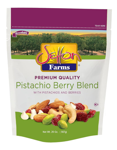 Setton Farms Pistachio Nut Blend with Almonds, Pistachios and Cashews, 4 oz Resealable Bag