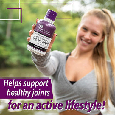 Rejuvicare Liquid Collagen Beauty Formula with Amino Acids Protein and Biotin Delicious Grape Flavor Purple 16 oz 32 servings