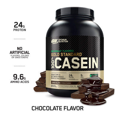 Optimum Nutrition Gold Standard 100% Micellar Casein Protein Powder Naturally Flavored Chocolate Creme 4 Pound (Packaging May Vary)