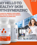Atp Lab Synerzinc 90 Caps - Vegan Zinc Supplement For Men And Women - Zinc Mineral Supplements - Healthy Skin - Zinc Vitamins For Adults