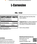 BulkSupplements.com L-Carnosine Powder Eye Supplement - Nerve Support - Amino for Brain (100 Grams - 3.5 oz)