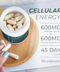 Neurogan Nad+ With Resveratrol Capsules 1:1 Ratio 1200 Mg - 90 Count Cellular Health, Immune Function, Energy Supplements, Promotes Healthy Aging Adenine Dinucleotide For Vitality