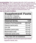 Nature'S Way Urinary With Cranberry, 1,260 Mg Per Serving, 100 Capsules
