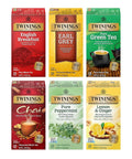 Twinings Lemon & Ginger, Caffeine-Free Herbal Tea Bags, 100 CT Box (1 Pack) | Spicy & Tangy, Ginger, Lemon Peel, Lemongrass, Blackberry Leaves, Soothe Digestion, 100 Foil Lined Individually Wrapped Bags