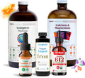 Liquidhealth Liquid Health Ultimate Bariatric Liquid Vitamin Supplement Bundle - Adult Daily Bariatric Multivitamin with Iron Calcium Magnesium Vegan Vitamin D3 & Organic B12 - Bariatric Surgery Must Haves