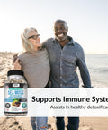 Kaya Naturals Sea Moss Mobility Supplement for Men and Women with Burdock Root Irish Moss Bladderwrack and BioPerine for Mobility Health and Immune Boost 60 Count
