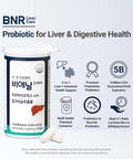 Acebiome Bnr Liver Care Milk Thistle Probiotics and Prebiotics Silymarin Liver and Digestive Support 5 Billion CFU d 60 Capsules