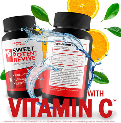 Sweet Potent Revive - Our Best Prostate Support Supplement For Men S Health - Advanced Prostate Supplements For Men - Prostate Health Supplements For Men Prostate Pills For Prostate Health