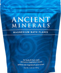 Ancient Minerals Magnesium Bath Flakes - Bathing Alternative To Epsom Salt - Soak In Natural Salts - High-Absorption Efficiency For Relaxation Wellness & Muscle Relief (4 .4 Lb)