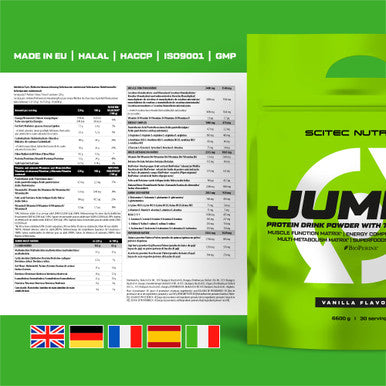 Scitec Nutrition Jumbo High-Calorie Weight Gainer Vanilla - 6600g