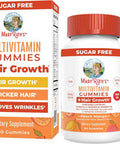 MaryRuth's Multivitamin Hair Growth Gummies Thicker Hair 30 Servings With Lustriva Biotin 10000mcg B Vitamins Formulated for Thicker Hair Wrinkles Fine Lines Skin Care