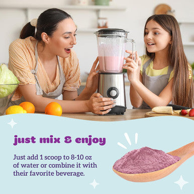 Organifi Kids: Protect - Everyday Immune Support For Kids With Elderberry, Acerola Cherry And Zinc - Berry Flavored Immunity Powder - Plant-Based, Vegan, And No Gluten, Dairy Or Soy - 15 Servings