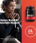 Optimum Nutrition Gold Standard 100% Whey Protein Powder Extreme Milk Chocolate 2 Pound (Pack Of 1)