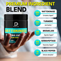 Dedicad 4-In-1 Nattokinase 2000 Fu, Turmeric, Bromelain, Serrapeptase - Body Balance, Circulation Health & Immune System - 120