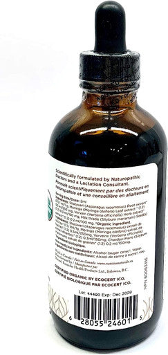 Milk Aplenty Lactation Supplement Organic Herbal Breastfeeding Supplement to Support Breast Milk Supply Increase - Fenugreek Free, Non-GMO, Vegan, All Natural, Made in Canada