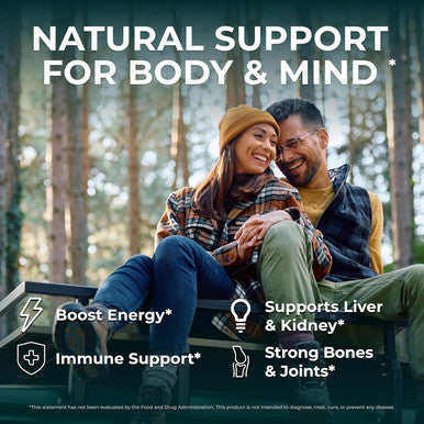 Grass Fed Beef Liver Capsules W/ Lions Mane For Energy, Focus & Memory Grassfed Beef Liver Supplement Supports Full Body Wellness Beef Organs Supplement For Men - Freeze Dried 30 Serving-120 Cnt