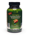 Irwin Naturals Triple-Strength Chromium Picolinate Metabolic Booster - 60 Liquid Soft-Gels - With Chromium Green Tea & Gymnema - 20 Servings