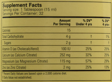 Liquid Calcium with Magnesium 16 oz by ChildLife Essentials