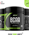 BCAA Amino Acid Support 400 Capsules - 500mg BCAA Tablets 1000mg Per Serving - 2:1:1 Ratio of L Leucine, L Isoleucine & L Valine - Made in The UK - Suitable for Both Men & Women